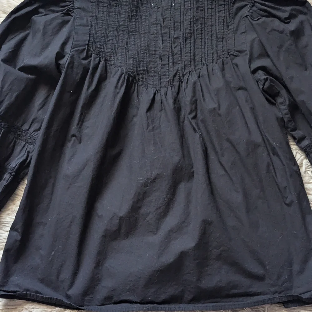EUC Sonmer Kitty Blouse in Black Lace Poplin - Picture 12 of 16
